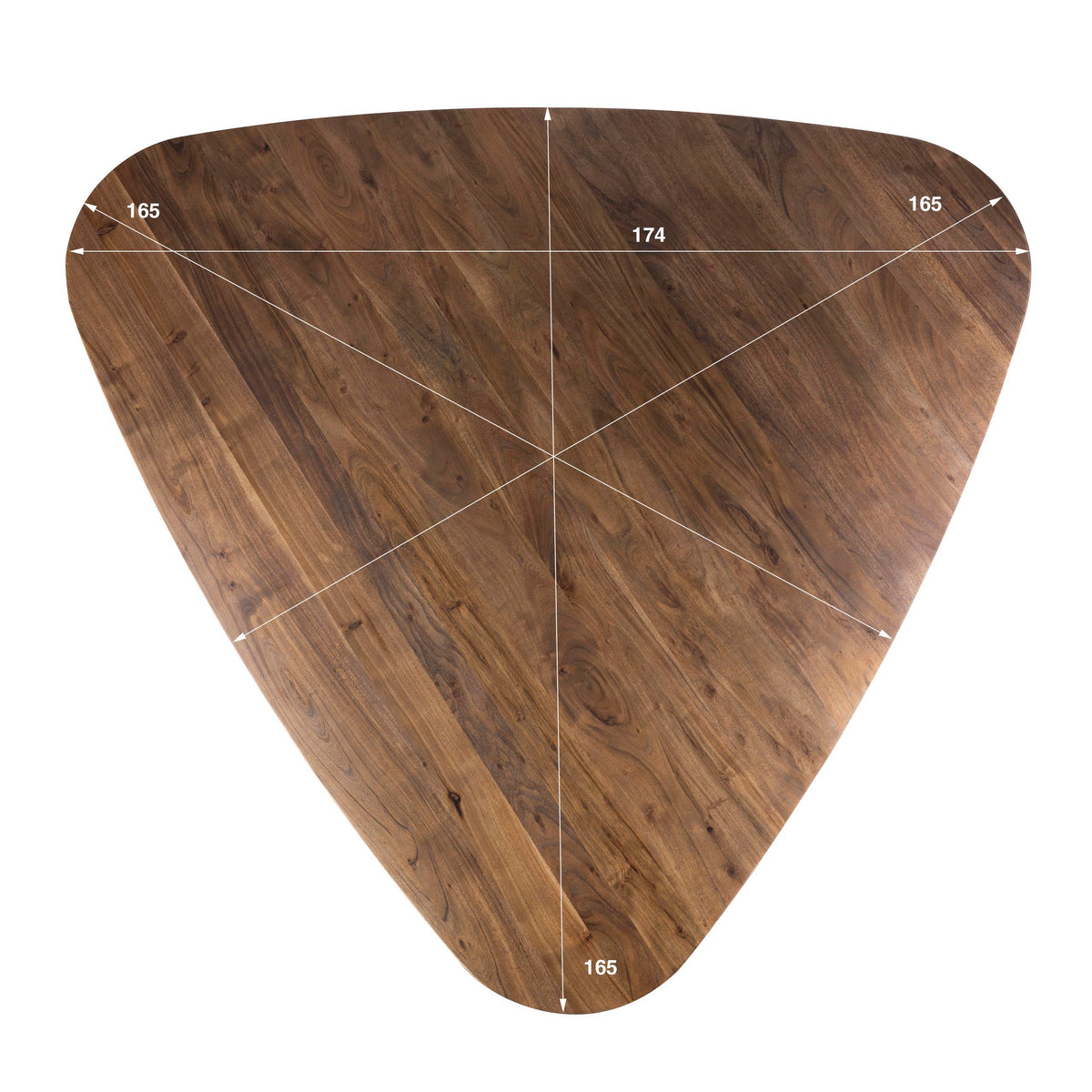 Esstisch Arcadia Triangle 165cm