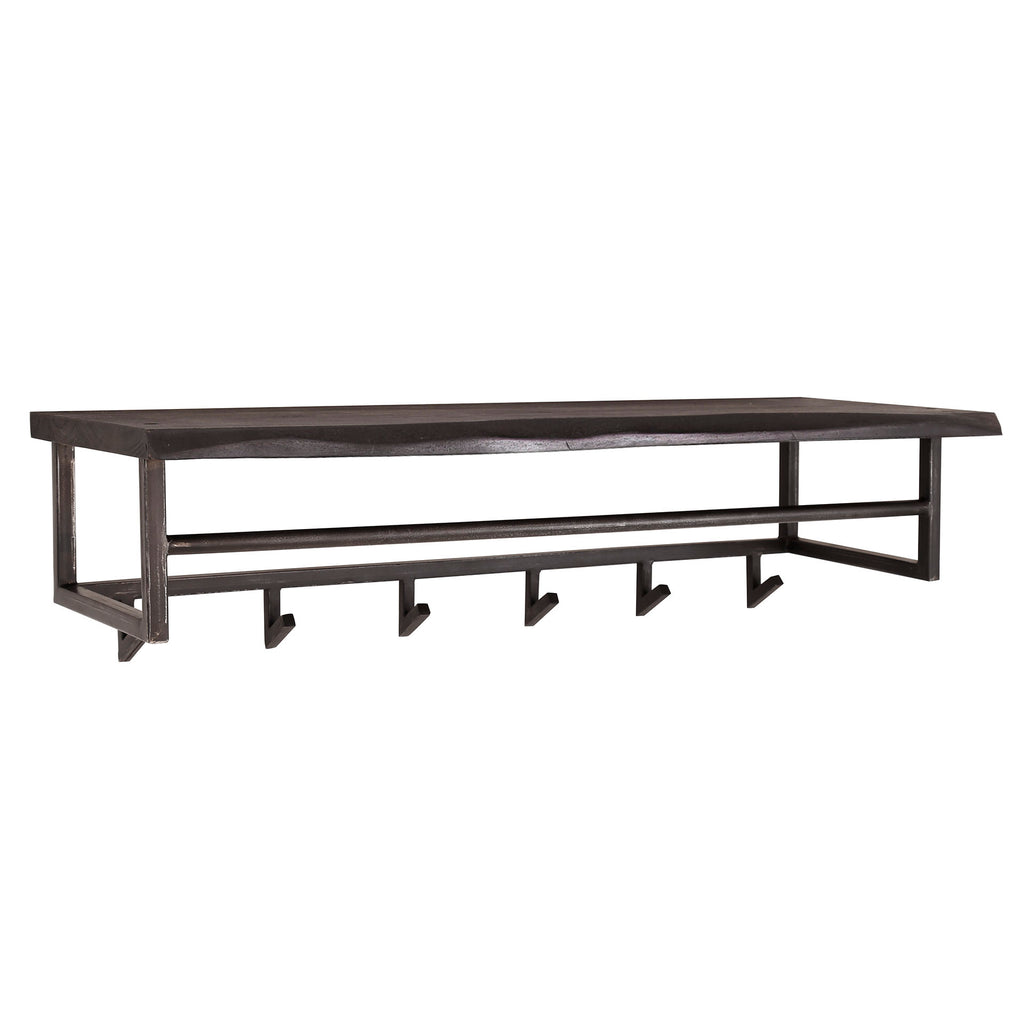 Garderobe Yukon Hutablage 6 Haken
