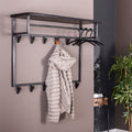 Garderobe Yucon hoch Hutablage 12 Haken
