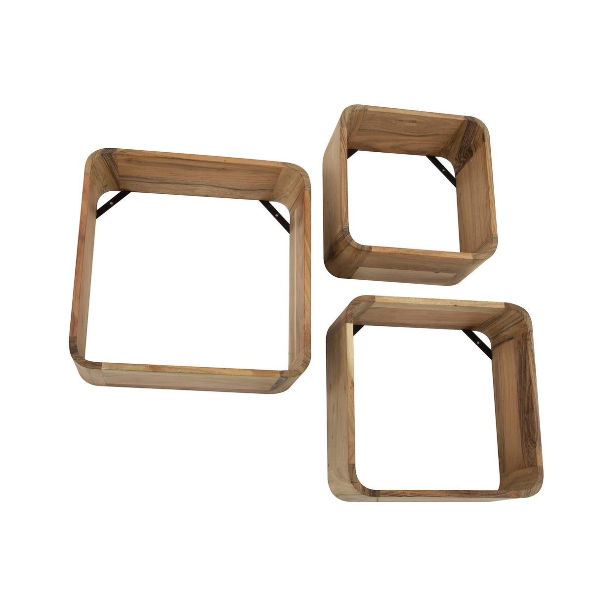 Wandregal-Set aus 3 Boxen