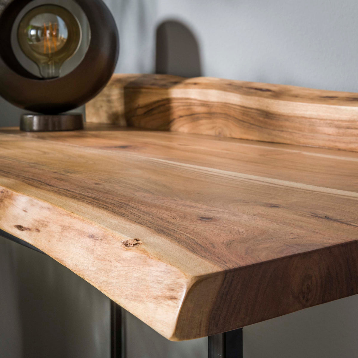Schreibtisch Live Edge 110x60cm