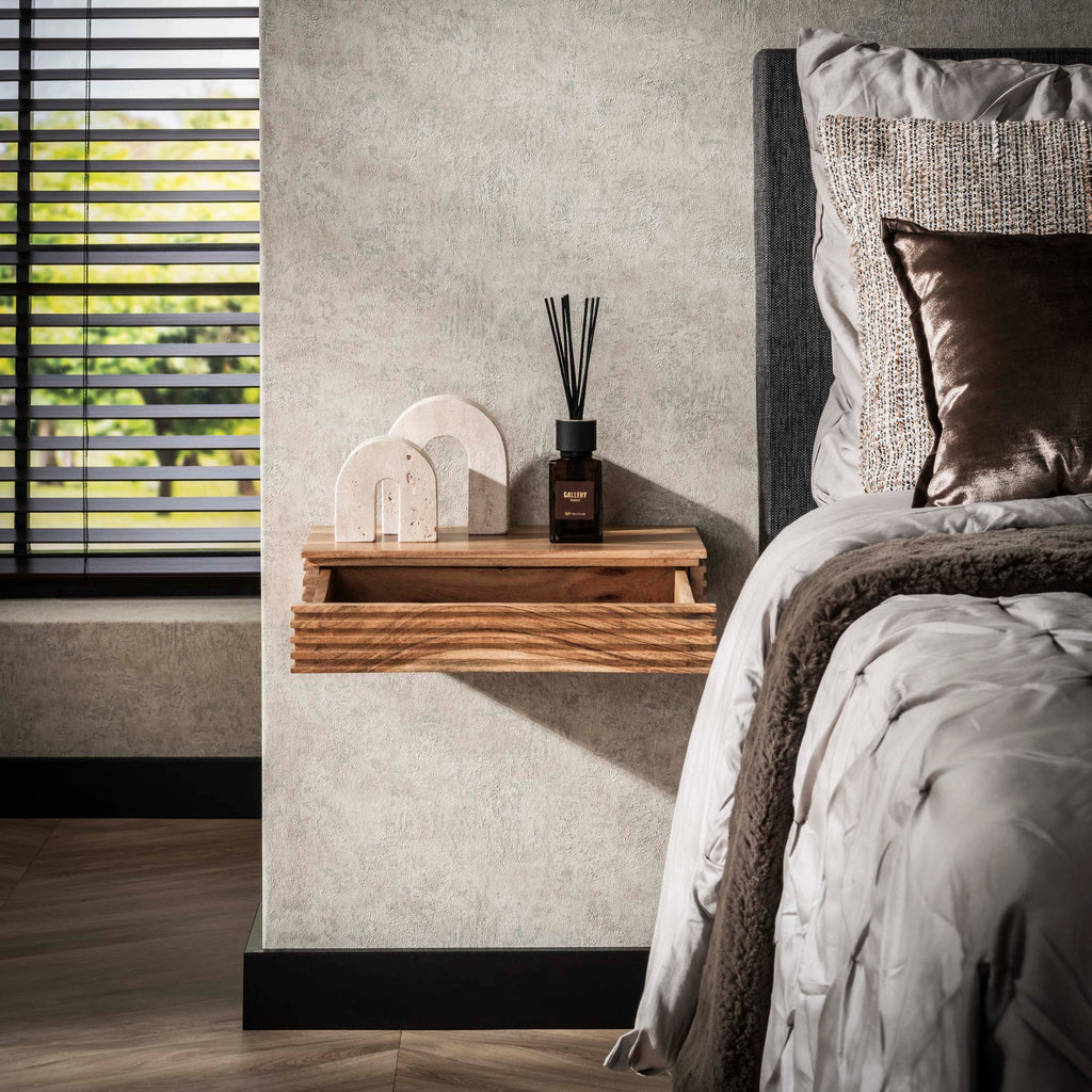 Nachttisch Layer L 1 Schublade Set aus 2 Tischen
