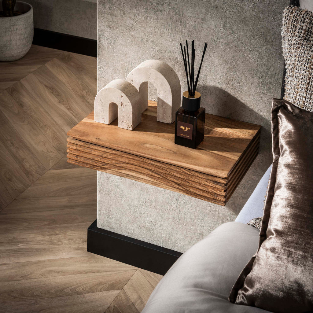 Nachttisch Layer L 1 Schublade Set aus 2 Tischen