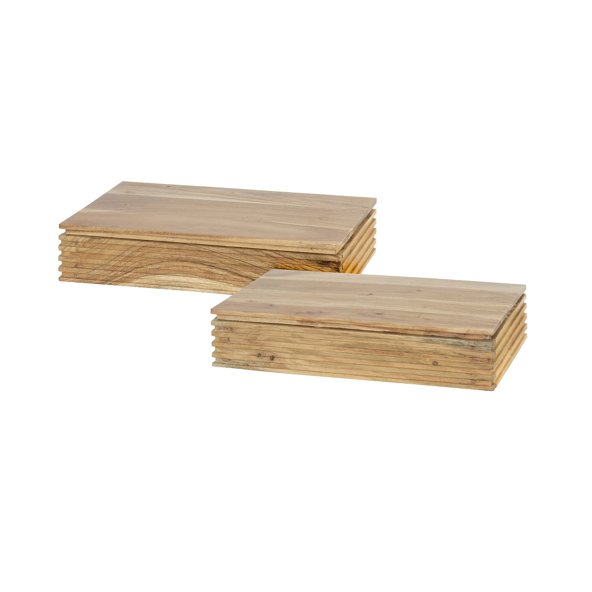 Nachttisch Layer L 1 Schublade Set aus 2 Tischen