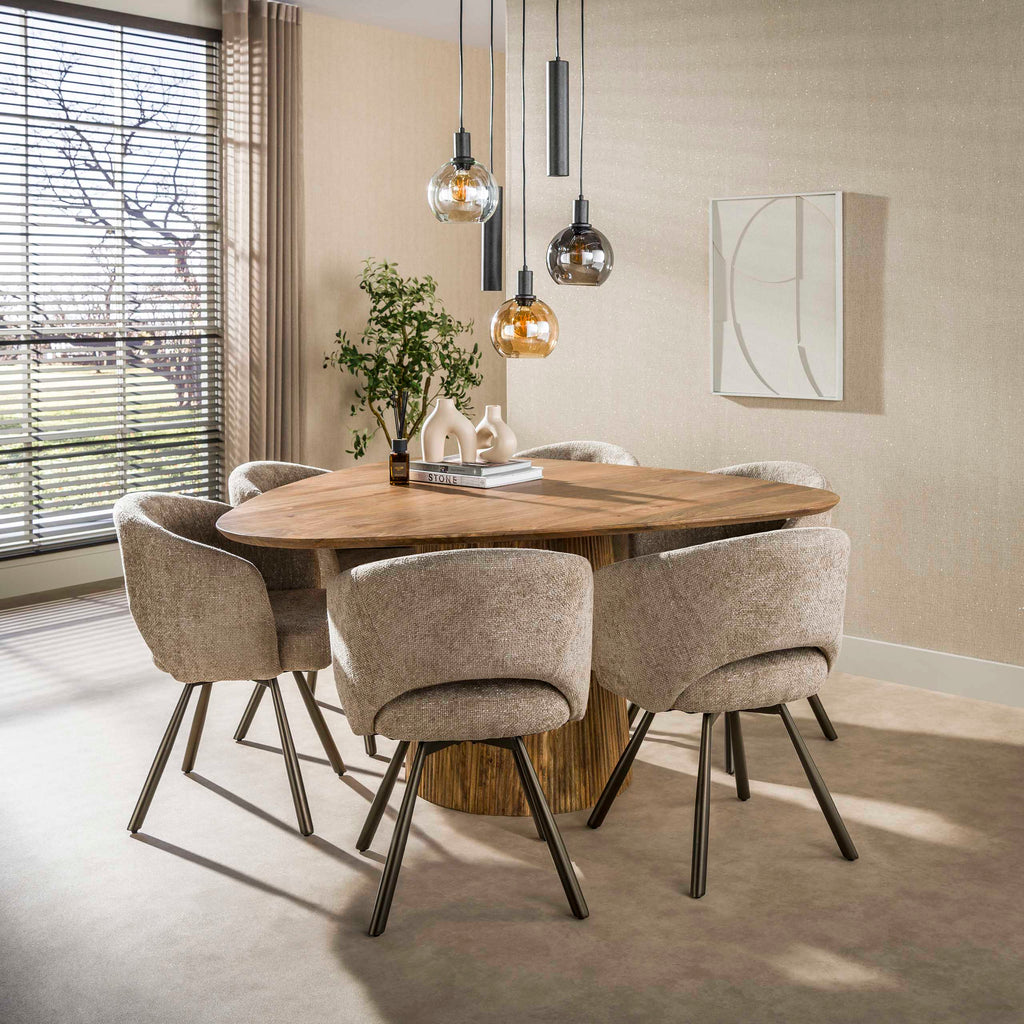 Esstisch Wave Centro dreieckig 180cm