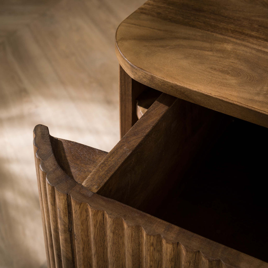 Nightstand Wave floating 1 drawer