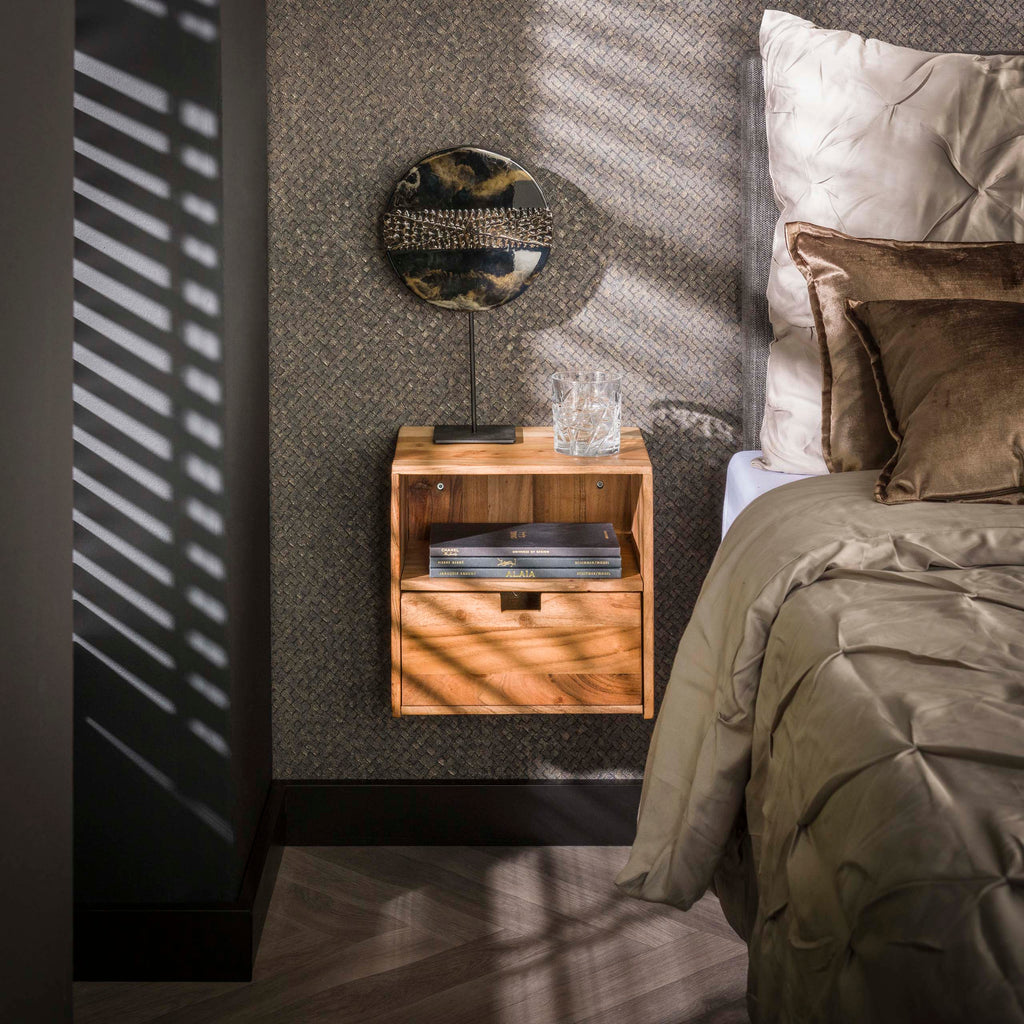 Nachttisch Flat XS schwebend, 2er-Set