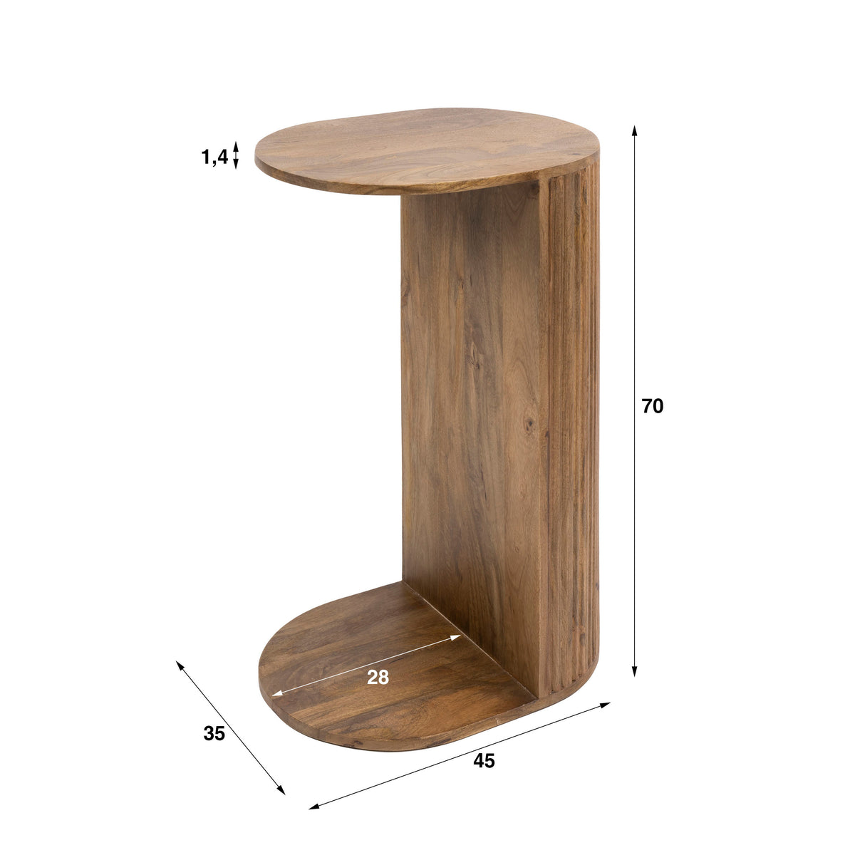 Side table Wave