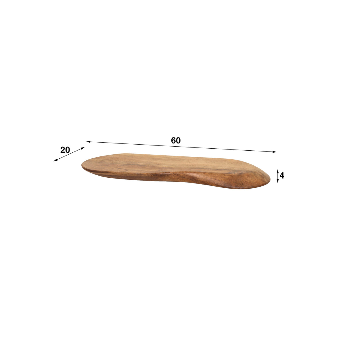 Wandregal Organic 60cm