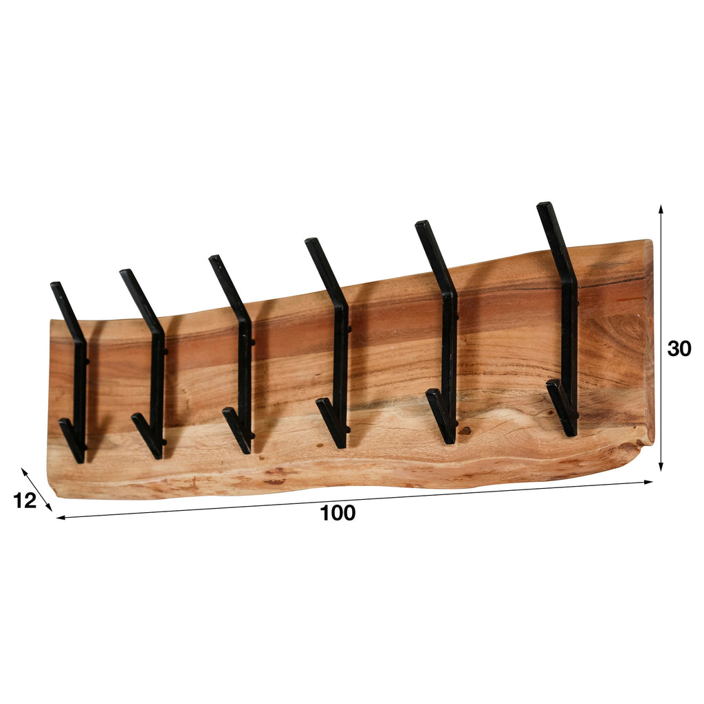 Garderobe Edge 2x6 Haken