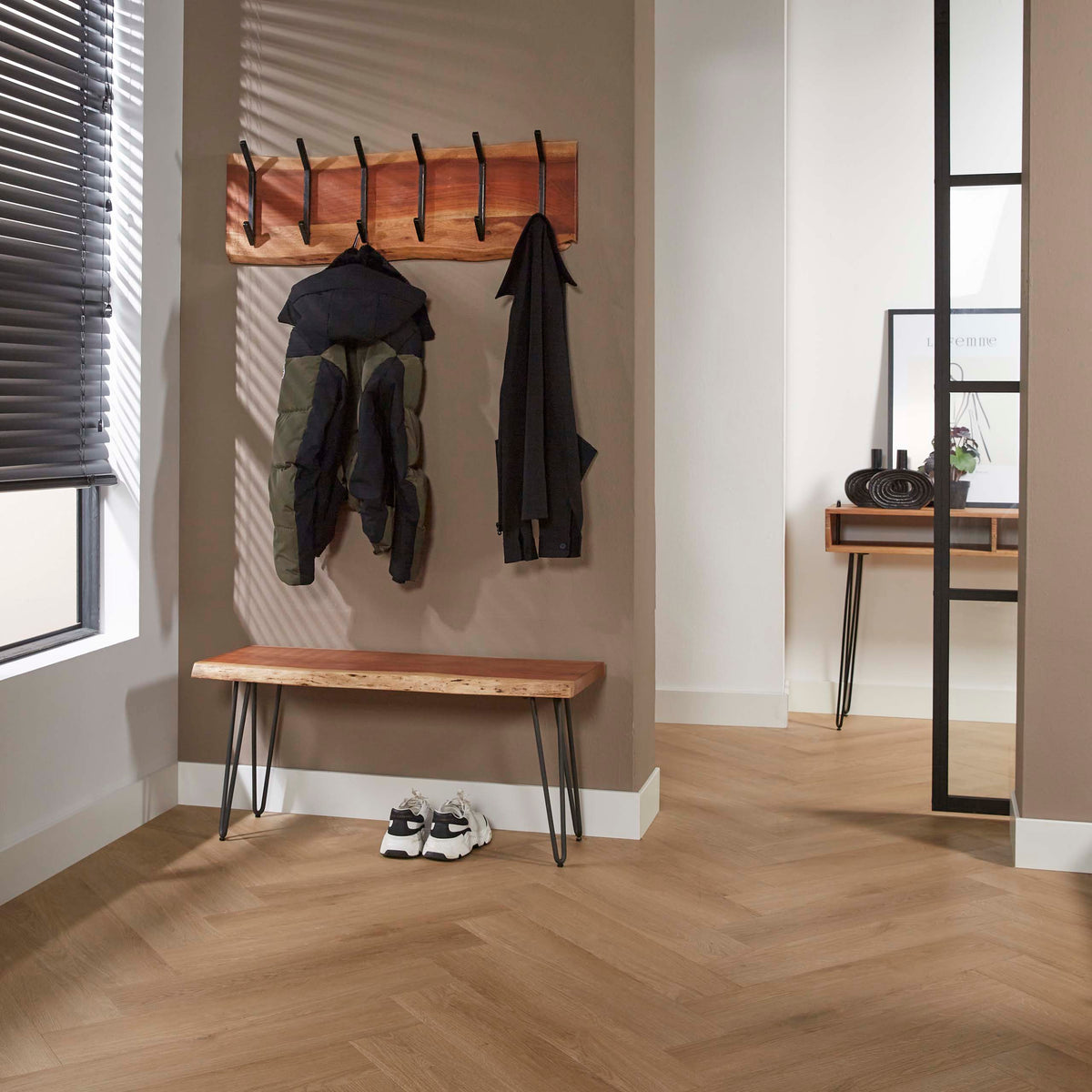Garderobe Edge 2x6 Haken
