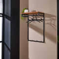 Garderobe Custom hoch Kleiderstange und Hutablage  2x4 Haken