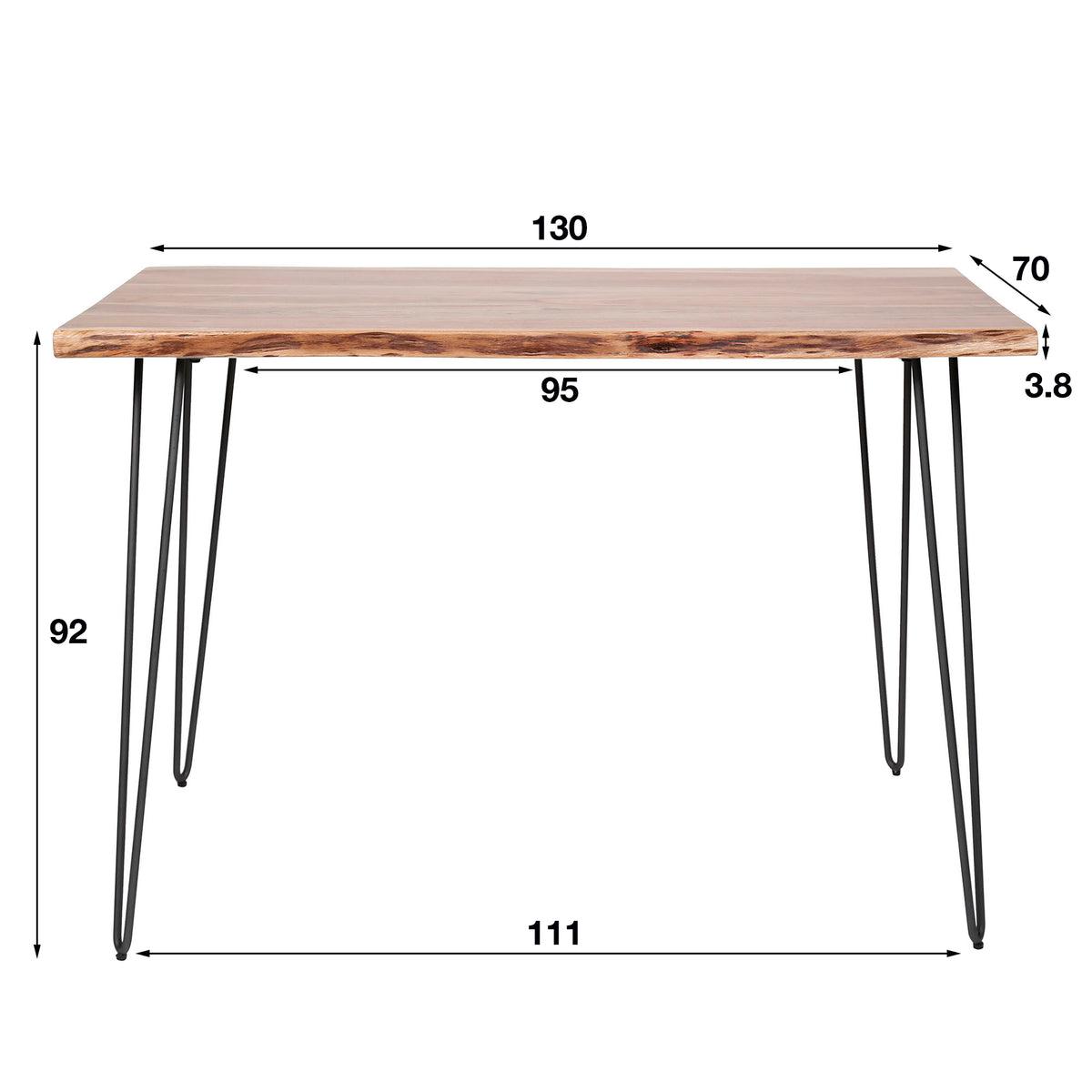 Bartisch Edge 130cm