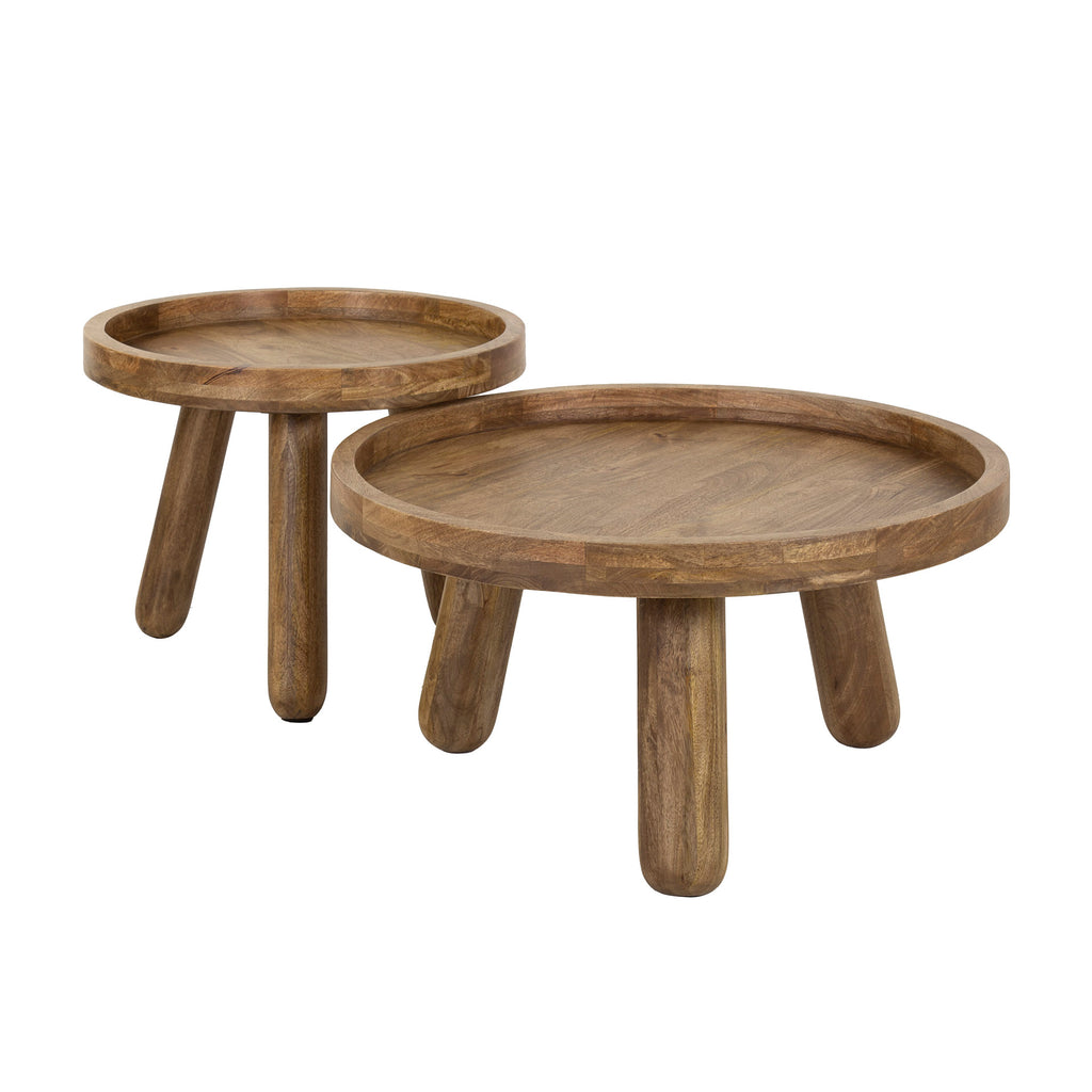 Couchtisch-Set Tripod, 2-teilig