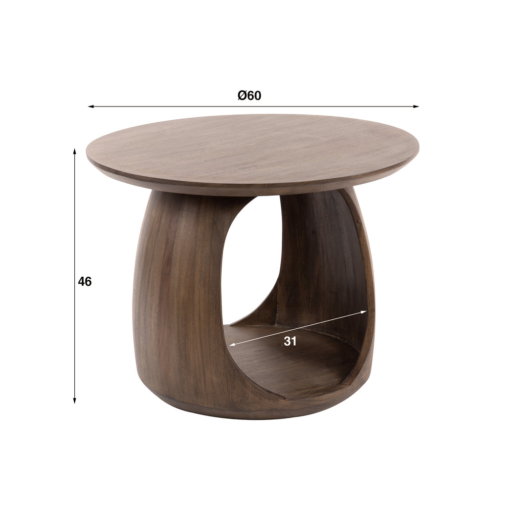 Beistelltisch Flow Solid M