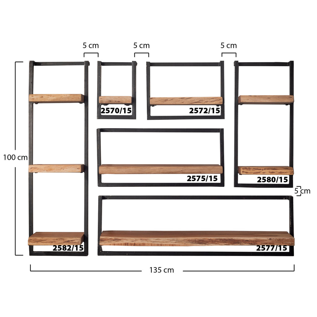 Wandregal Edge Frame 20cm