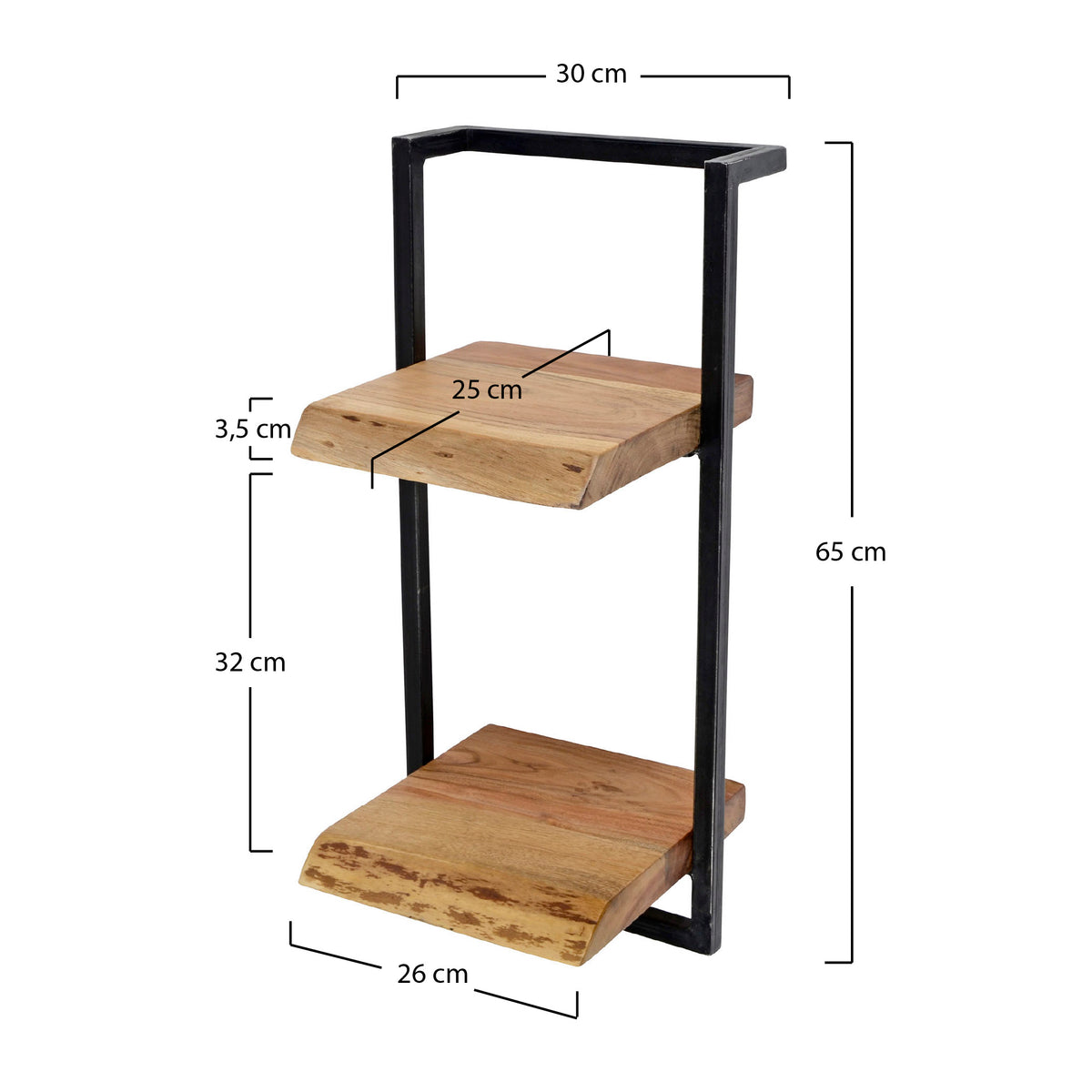 Wandregal Edge Frame 30x65cm hoch