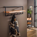 Garderobe Air Solid Hutablage  6 Haken