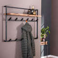 Garderobe Air Solid hoch Hutablage 2x6 Haken
