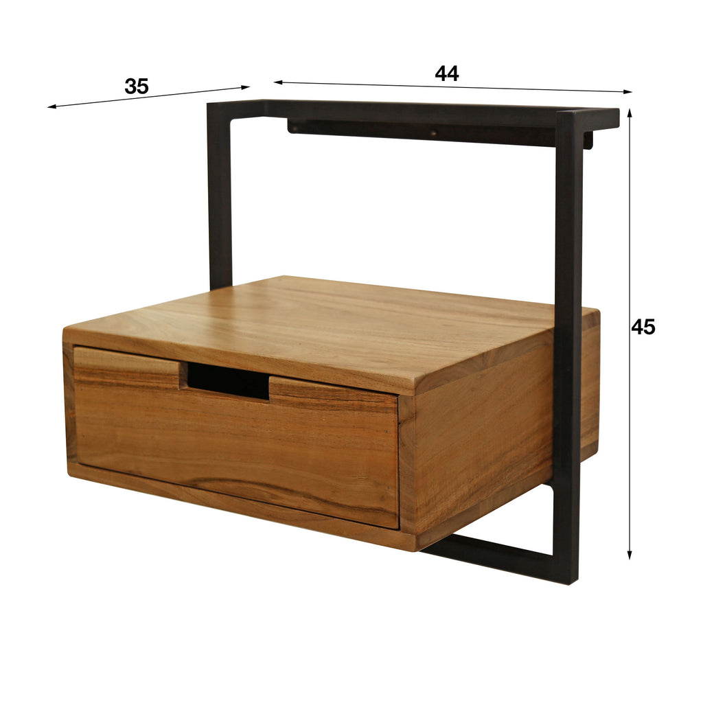 Nachttisch Air Solid 1 Schublade