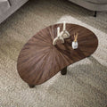 Couchtisch Maya Teak nierenförmig 110 cm