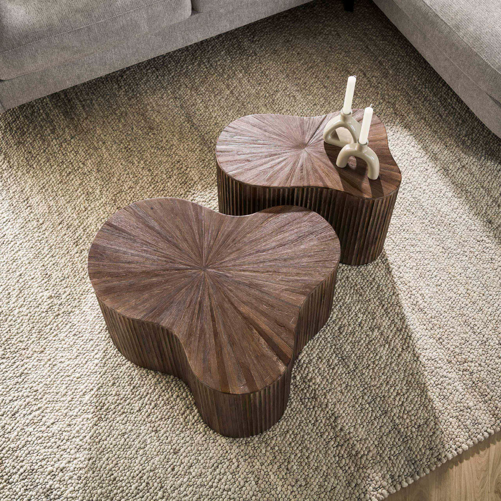 Couchtisch Maya Teak Shamrock 2er-Set
