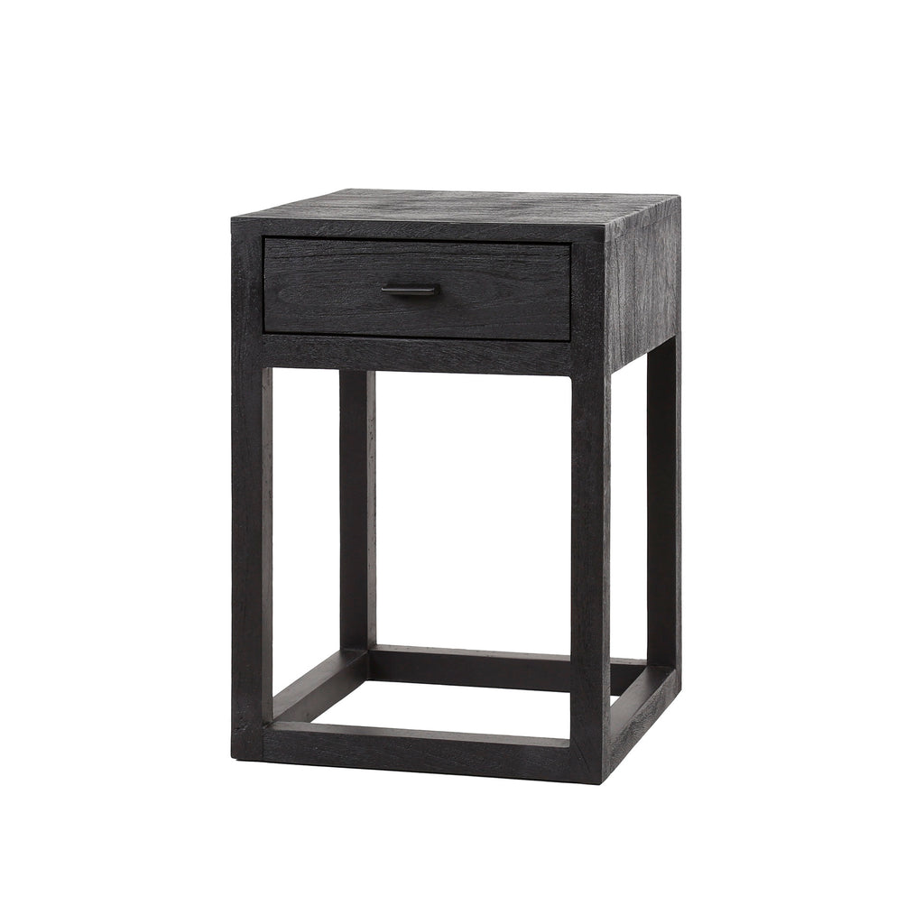 Nachttisch Black Square 1 Schublade