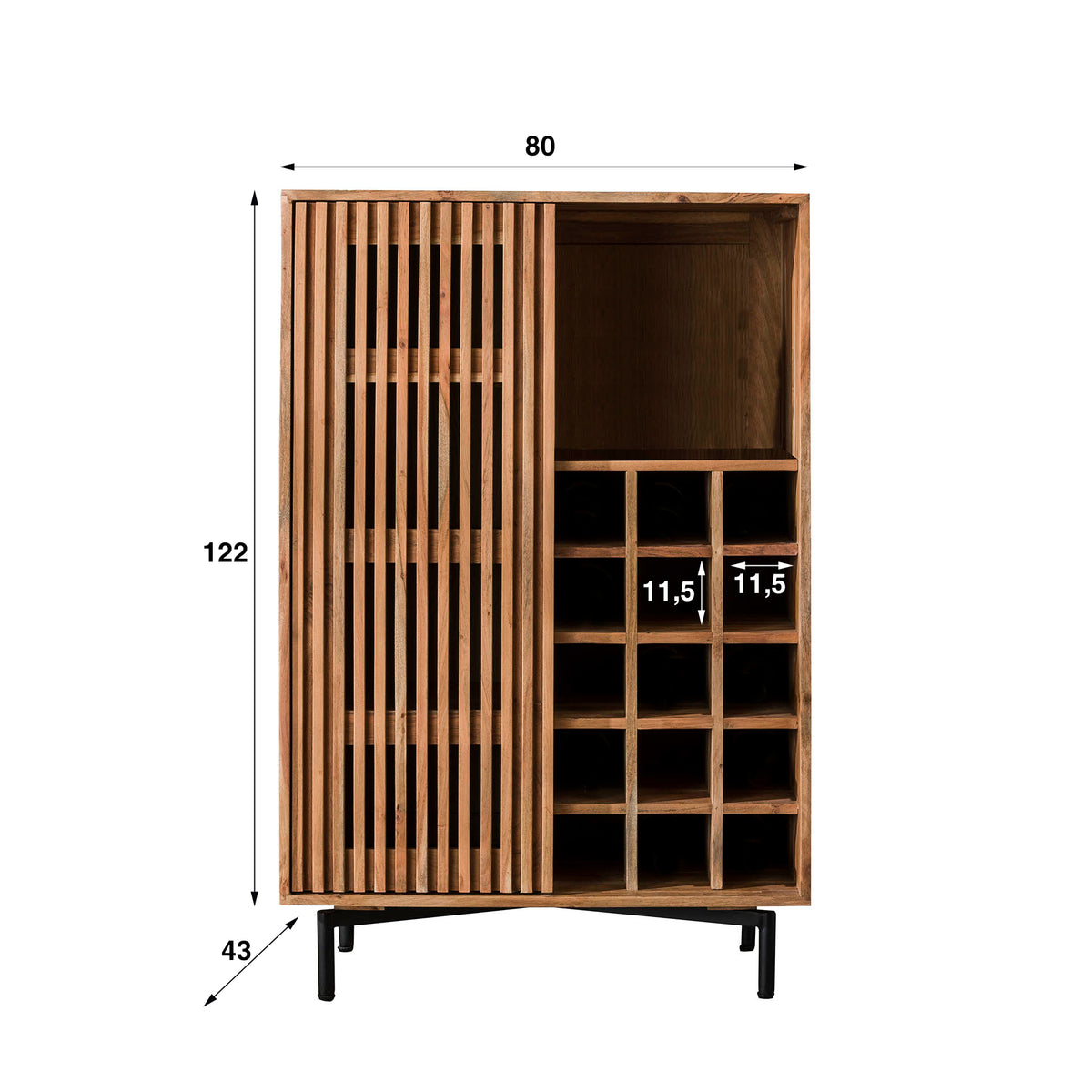 Weinschrank Slide