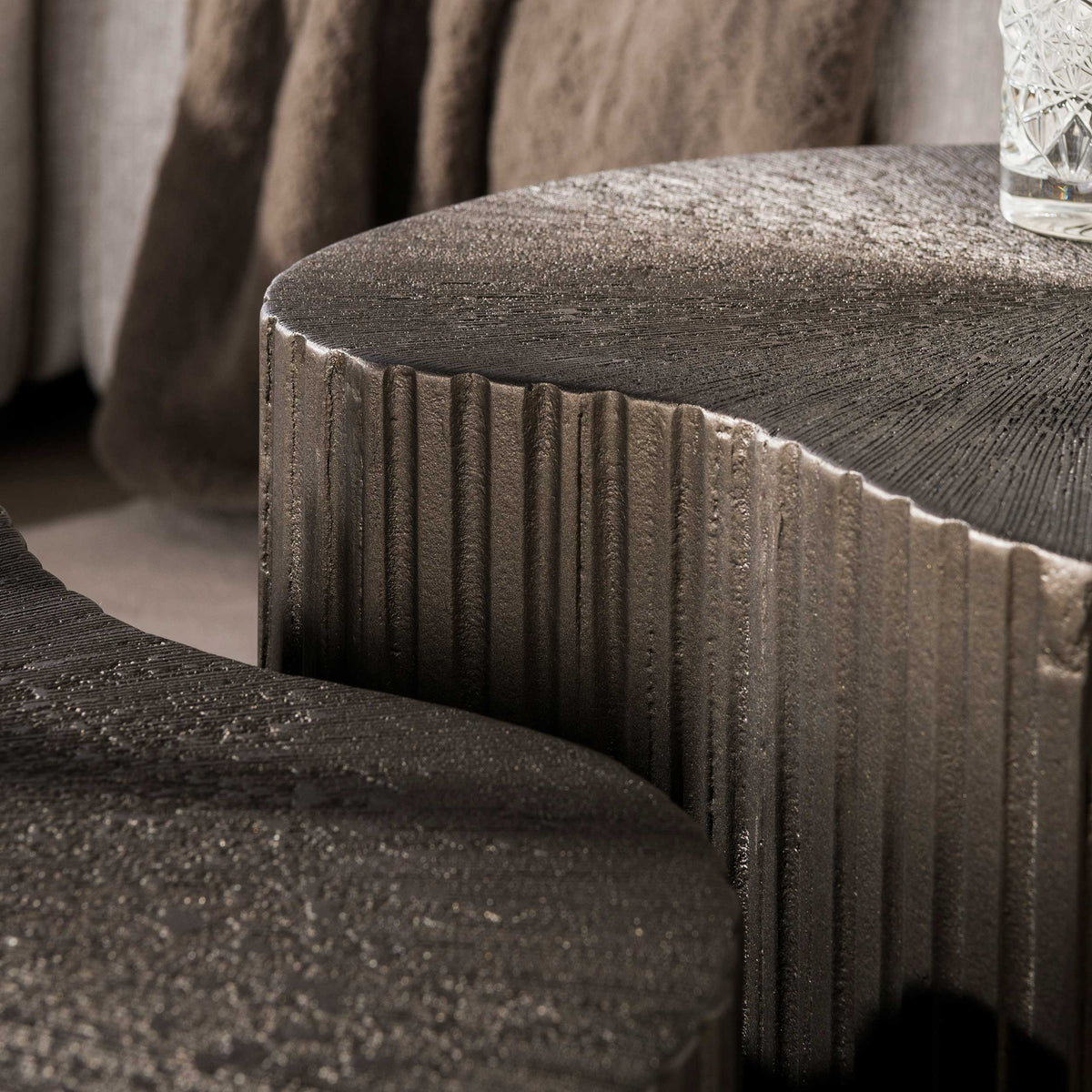 Couchtisch Maya Ray Nierenform 2er-Set