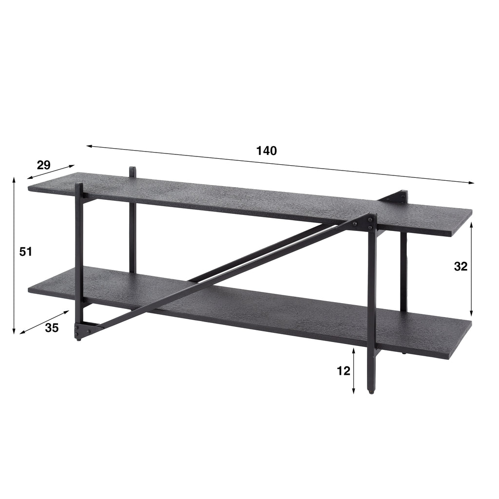TV-Möbel Piega 140cm