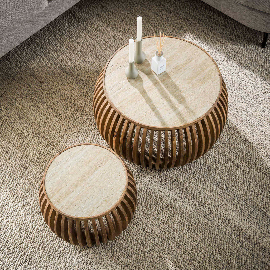 Couchtisch Nuovo Curve Set aus 2