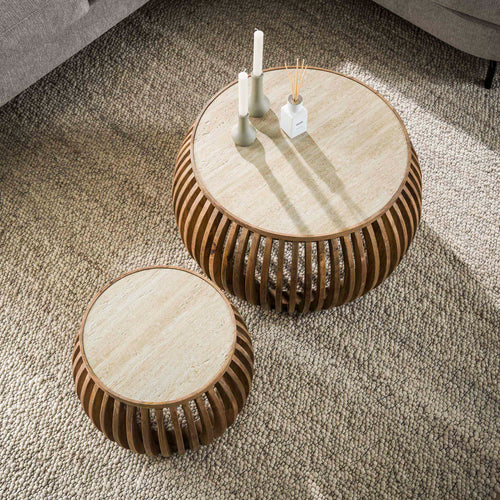 Couchtisch Nuovo Curve Set aus 2