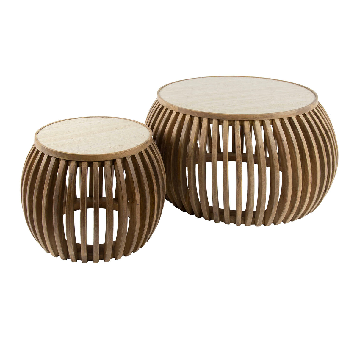 Couchtisch Nuovo Curve Set aus 2