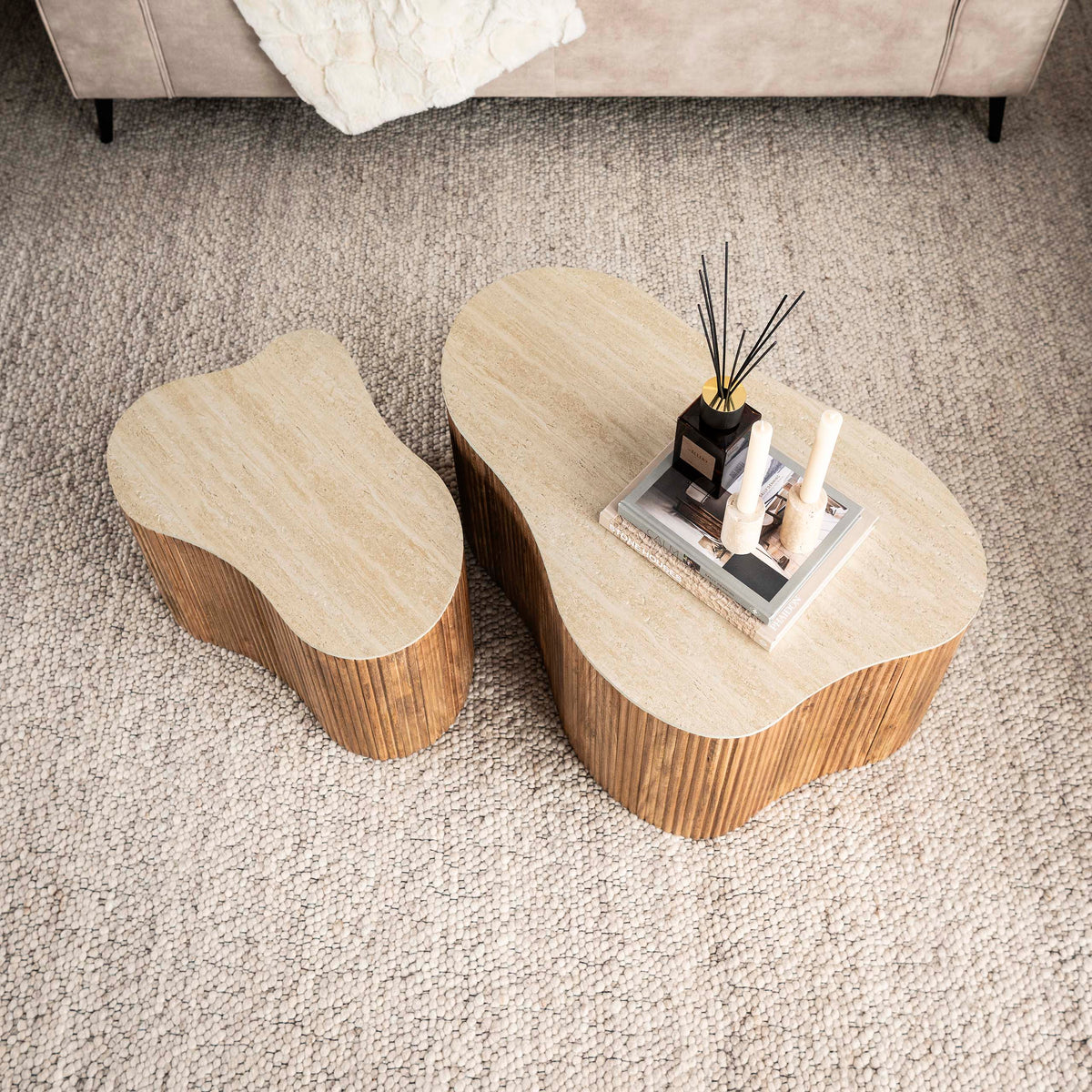Couchtisch Nuovo Shamrock, 2er-Set