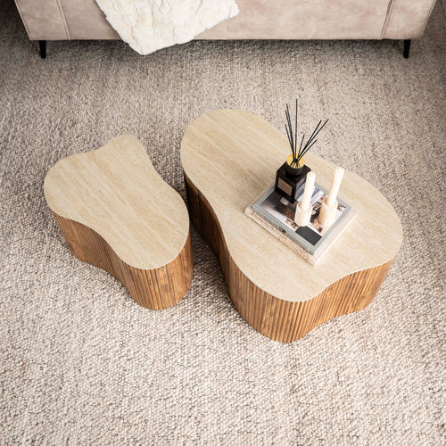 Couchtisch Nuovo Shamrock, 2er-Set