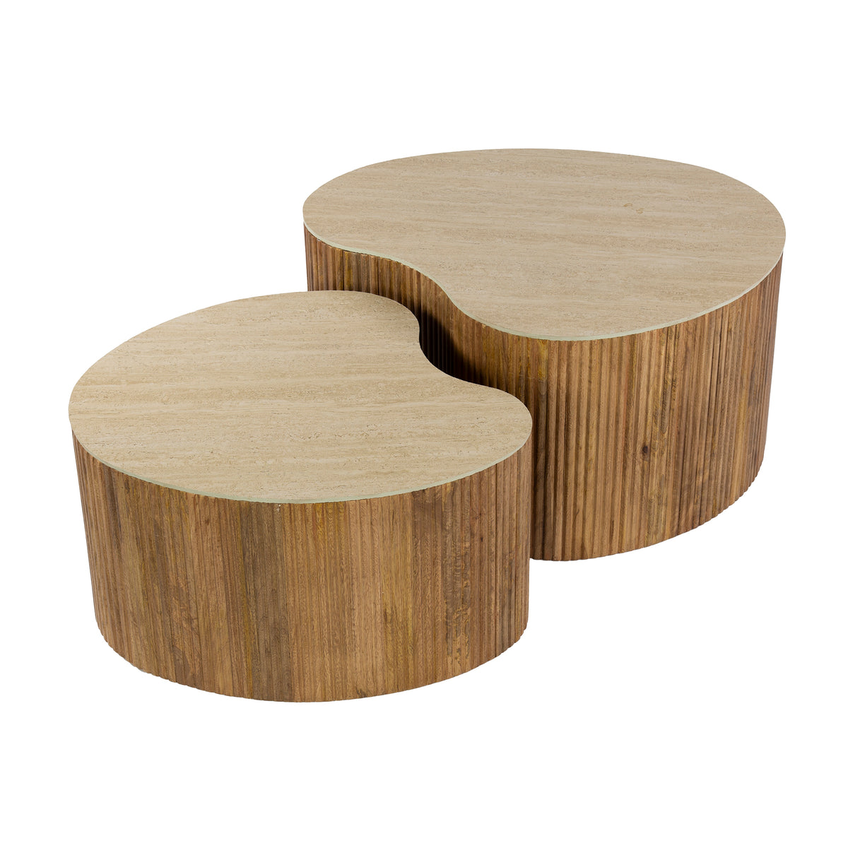 Couchtisch Nuovo nierenförmig Set aus 2