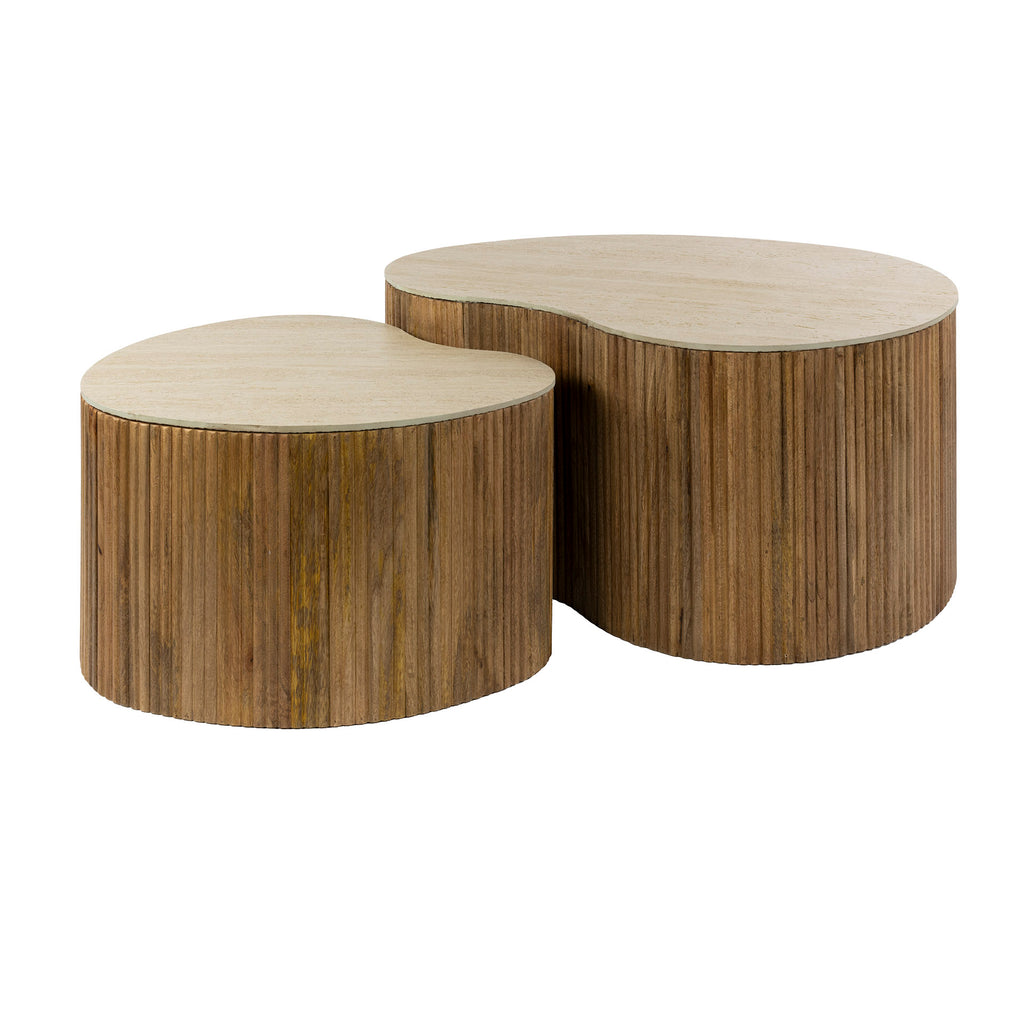 Couchtisch Nuovo nierenförmig Set aus 2