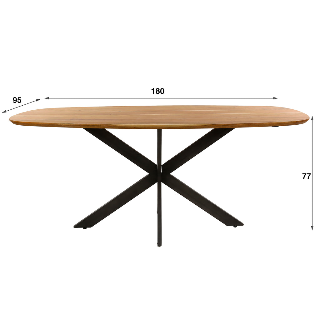 Esstisch Arhus Solid dänisch oval 180cm