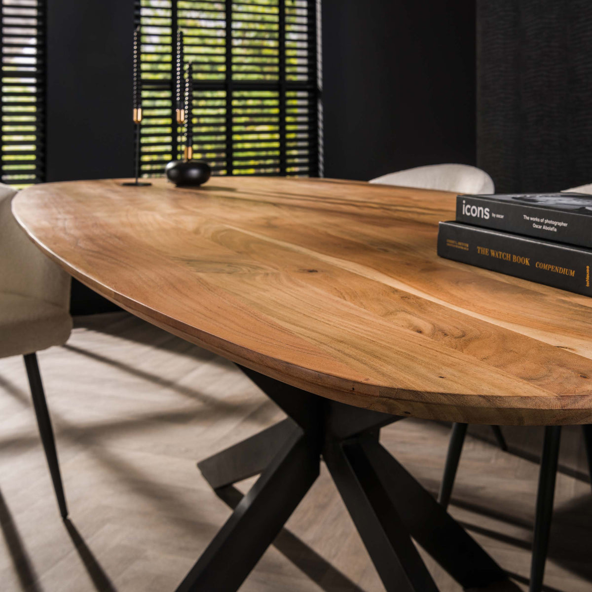 Esstisch Arhus Massivholz dänisch oval 180cm