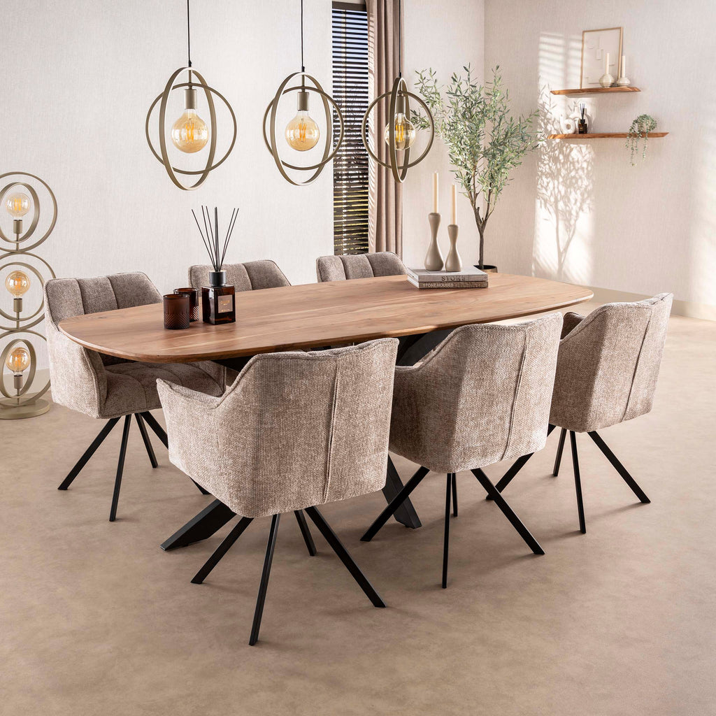 Esstisch Arhus Solid dänisch oval 215cm