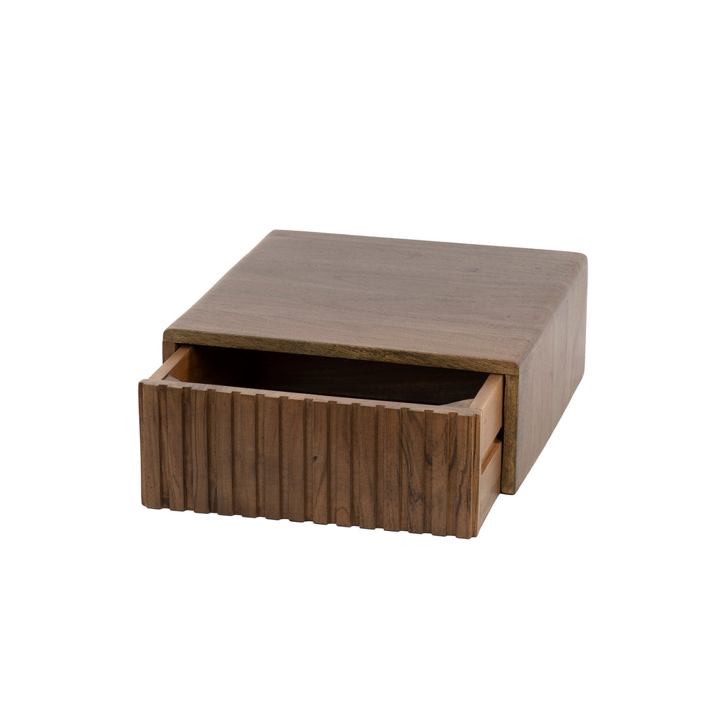 Nachttisch Carve schwebend 1 Schublade 2-er Pack