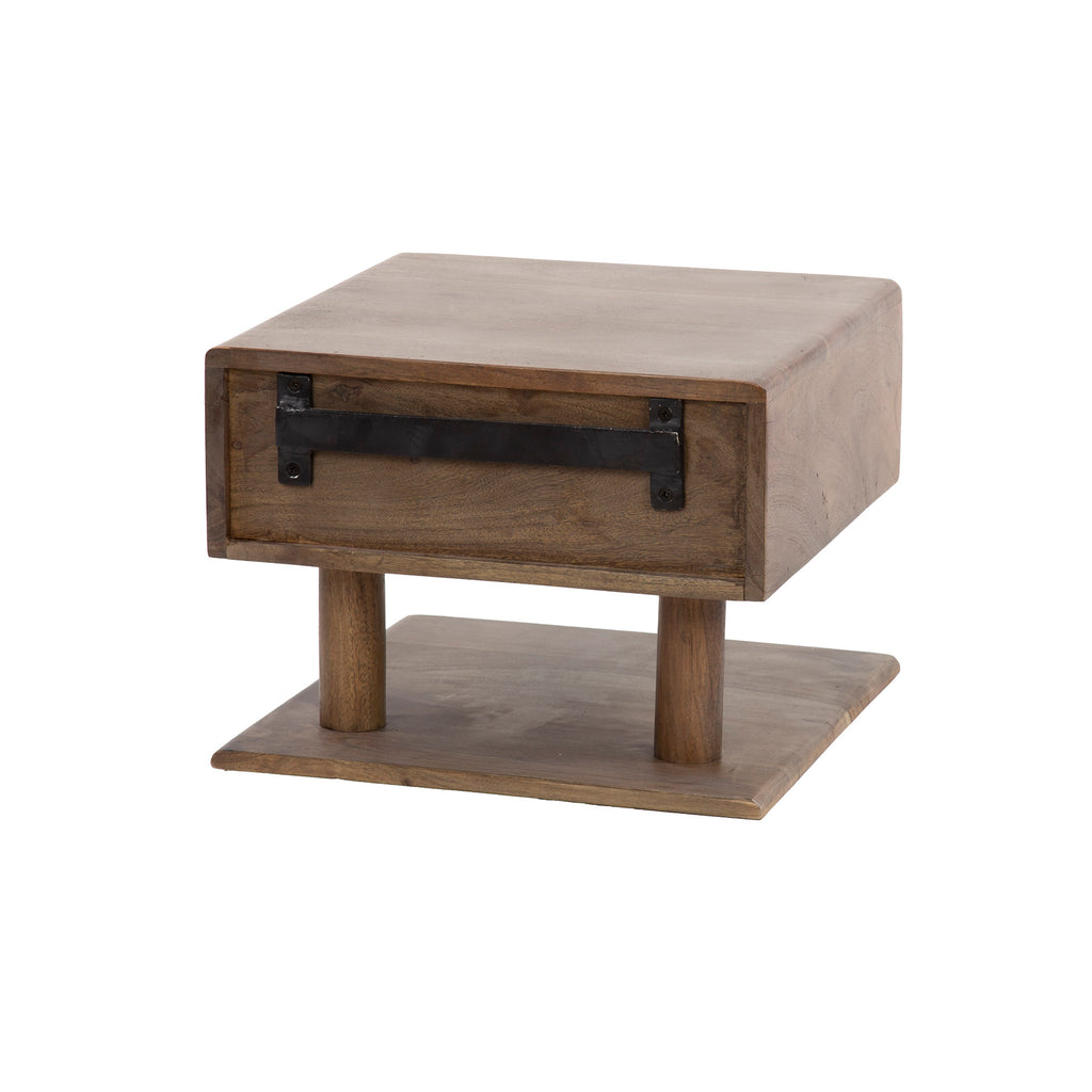Nachttisch Carve Shelve schwebend 1 Schublade