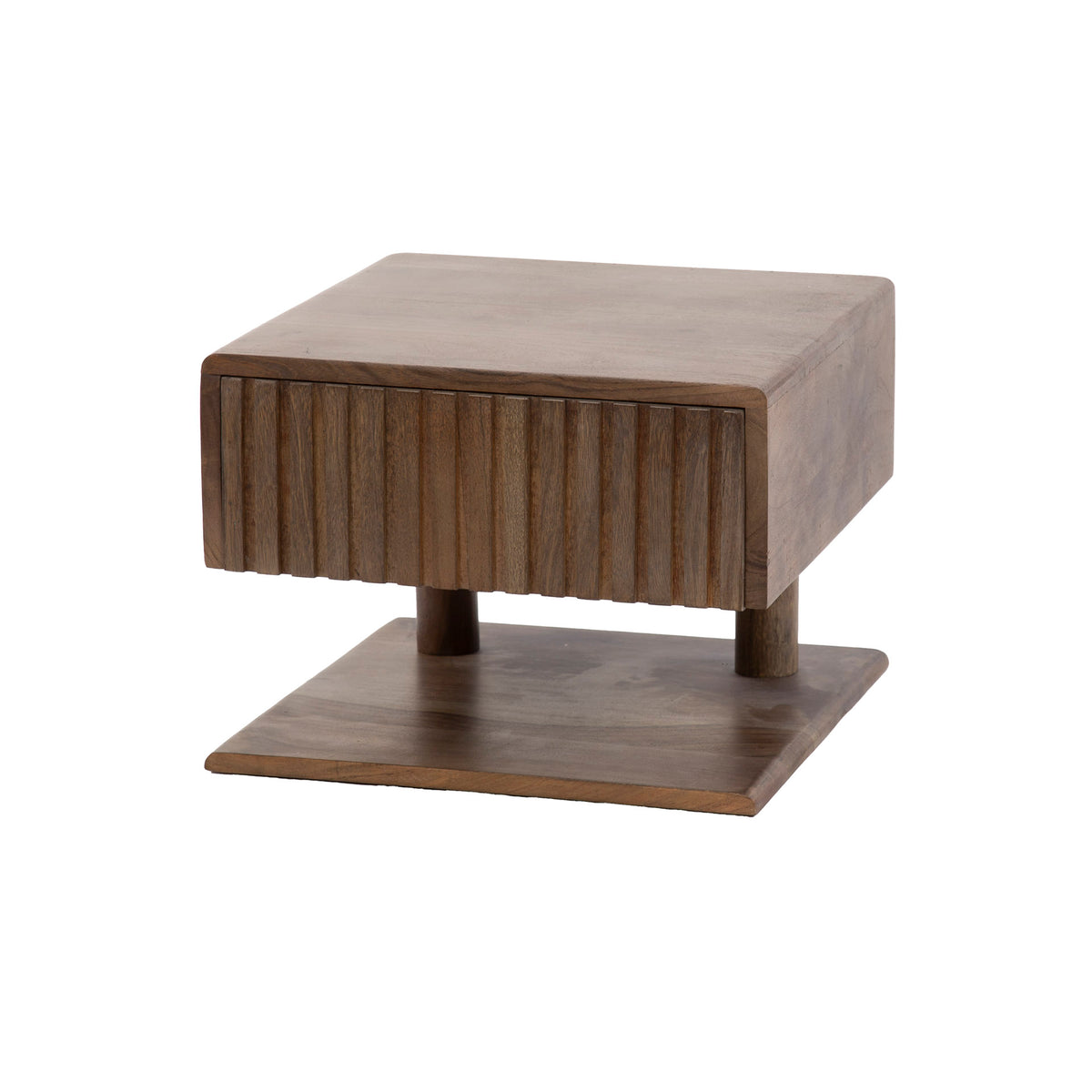 Nachttisch Carve Shelve schwebend 1 Schublade