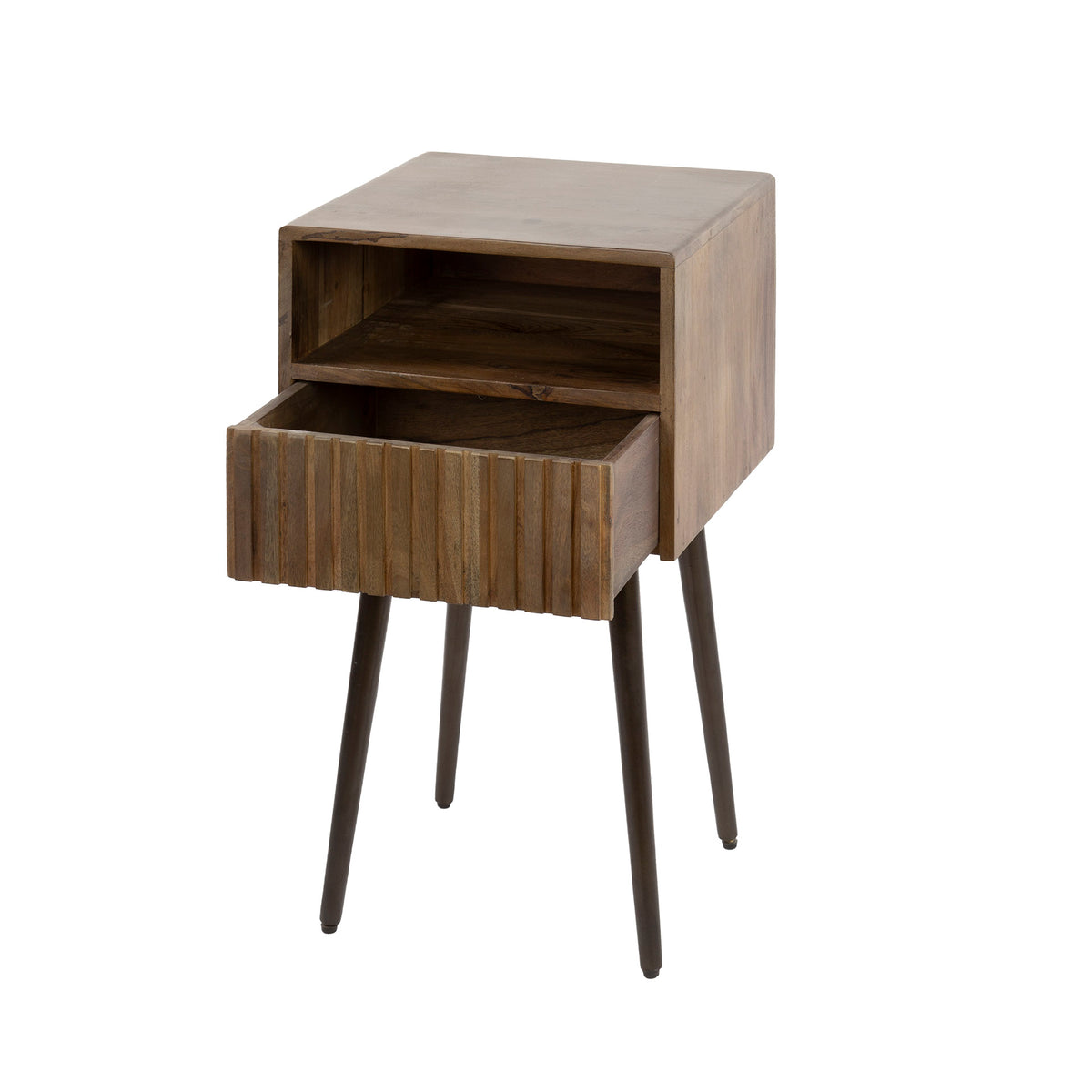 Nachttisch Carve, 1 Schublade