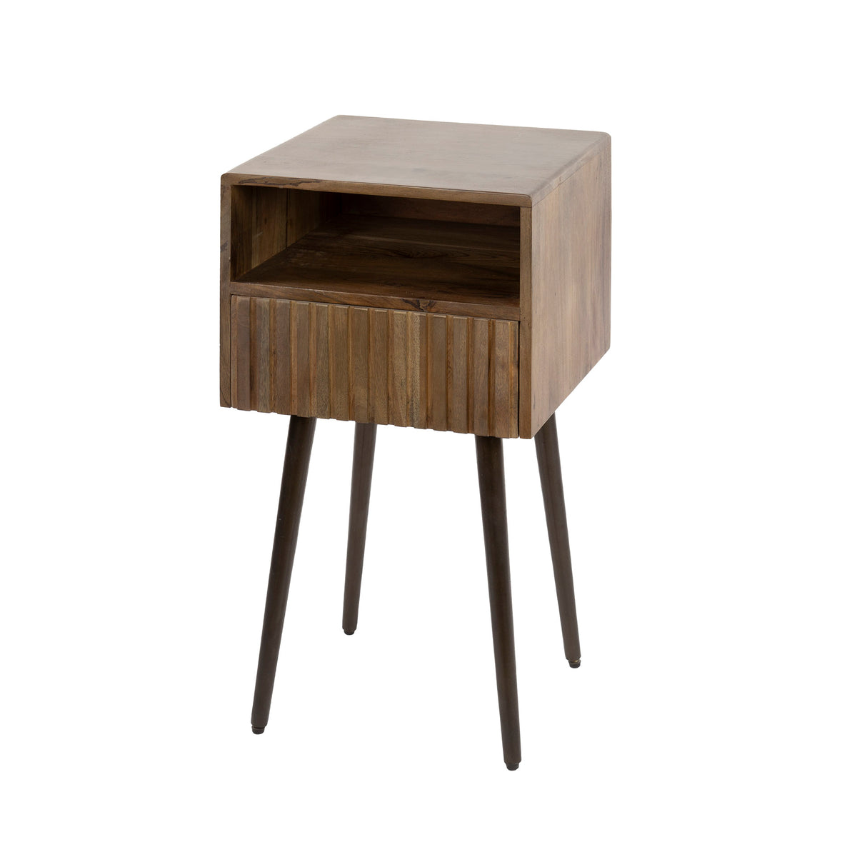 Nachttisch Carve, 1 Schublade