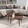Couchtisch Carve, organisch, 2er-Set