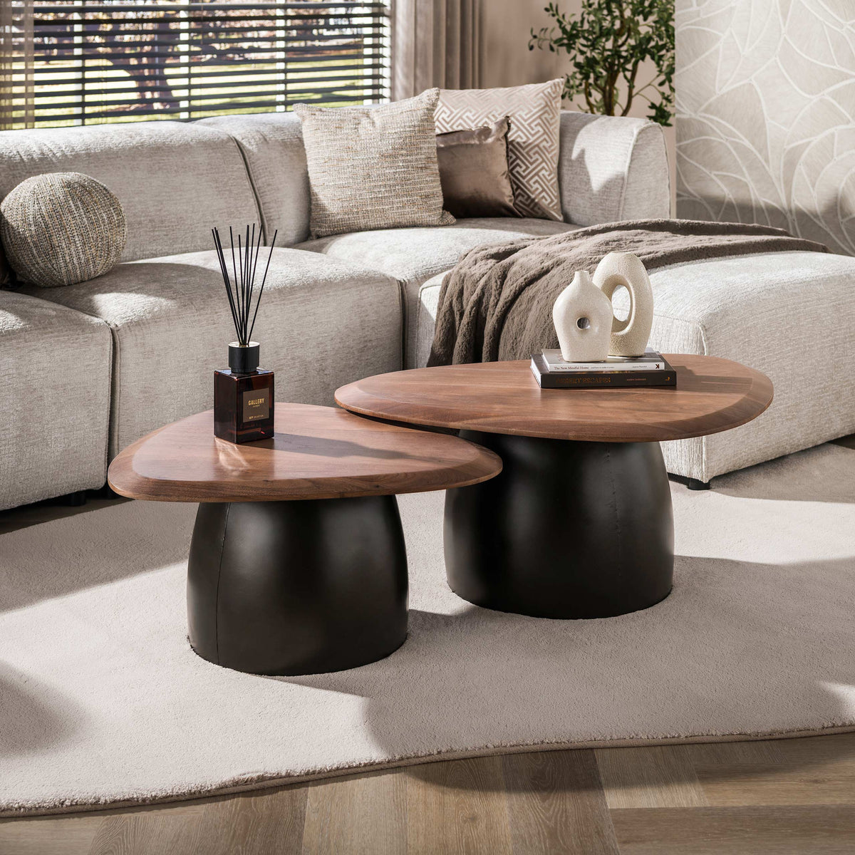 Couchtisch Melta Set aus 2