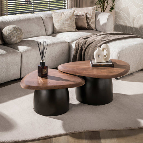 Couchtisch Melta Set aus 2