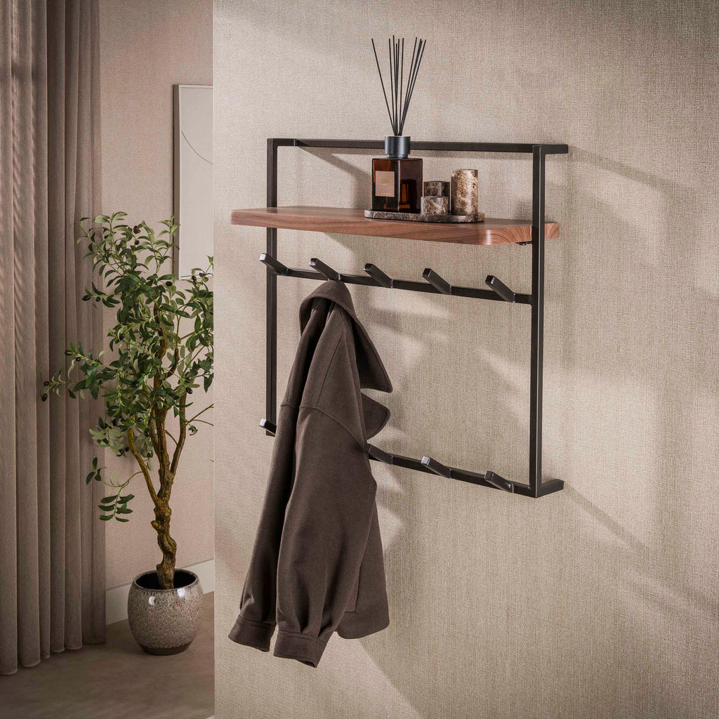 Garderobe Air Pure hoch 2x5 Haken
