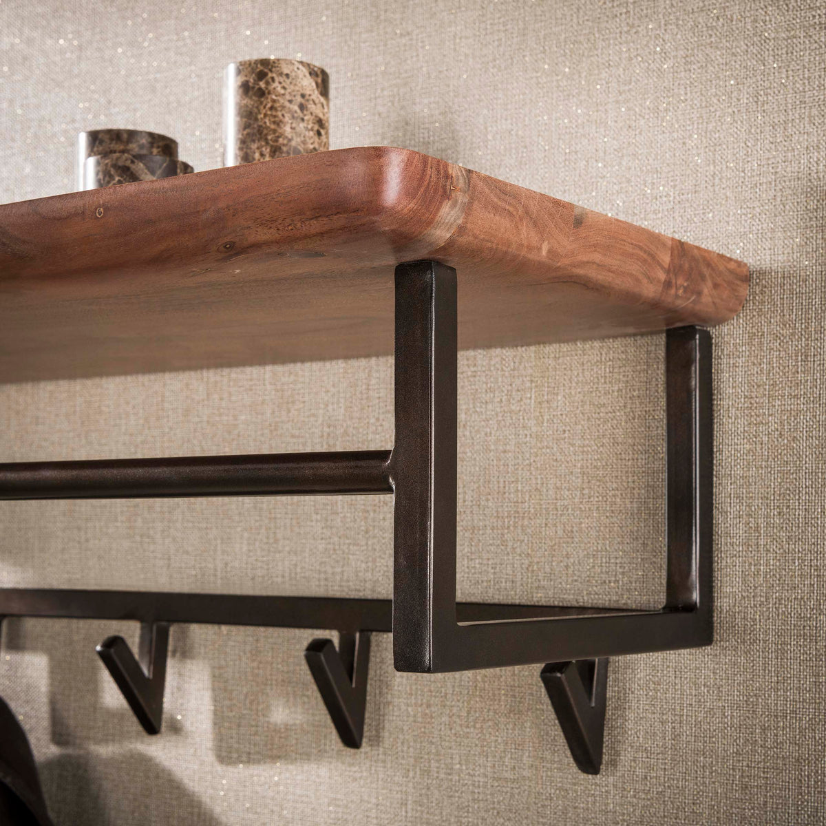Garderobe Edge Curve 6 Haken